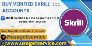 Get Verified Skrill Accounts