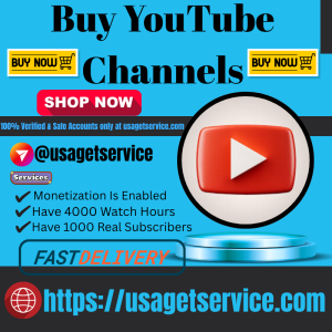 Buy YouTube Channels